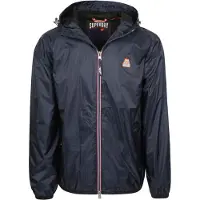 Superdry Superdrytil mænd. M5012330A Essential TRI-vindjakke i marineblå (M), Udendørs, Genanvendt polister