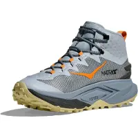 Hoka One One - Vandresko herre - Mafate Hike M Mineral Blue/Tumeric til Unisex - Størrelse 46 - Grå