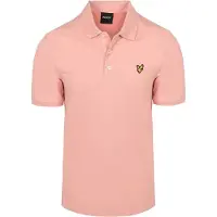 Lyle & Scott Lyle & cott Polo grapefrugt lyerød Lyerød måle
