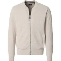 Casa Moda Vest Zip Struktur Ecru Beige måle