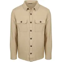 Suitable Overshirt Structure Beige åle