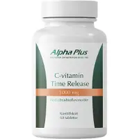 Alpha Plus C-vitamin Time Release 1000mg 60 tabletter