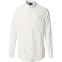 Salsa Jeans Cotton Linnen Regular Fit Skjorte Med Lange ærmer