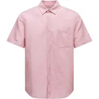 Salsa Jeans 21011022 Linen Skjorte Med Lange ærmer