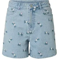 Pieces Pcflora Hw Denimshorts