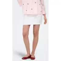 ONLY Nederdel 'ONLStella' white denim