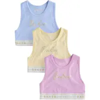 Ted Baker Overdel lyseblå / pastelgul / guld / pitaya