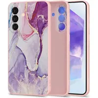 Tech-Protect Samsung Galaxy A57 Icon Silikone Cover - Marmor