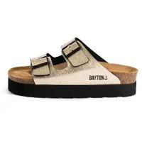 Bayton Pantoletter 'JAPET' guld