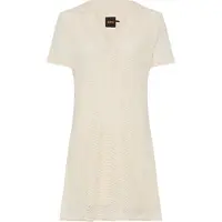 Hugo Boss Strikkjole 'C_Eloa' uldhvid