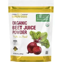 California Gold Nutrition , Superfoods, Ægte Rødbede Saft Pulver, 8,5 oz (240 g)
