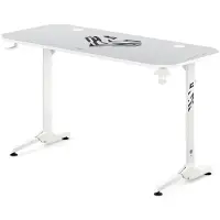 Diablo Chairs gaming skrivebord hvid X-Mate 1400