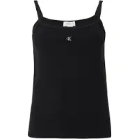 Calvin Klein Jeans Overdel 'Monogram Patch Cami' sort