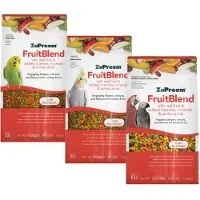 Zupreem Fruitblend Fuglefoder - Mellemstore/store fugle - 1,5 kg