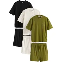 Next Joggingdragt ecru / oliven / sort