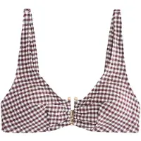 Next Bikinioverdel cyclam / lilla-meleret / hvid