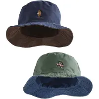 Next Hat navy / grøn