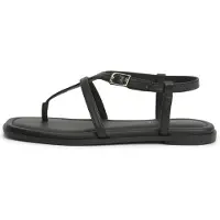 Tommy Hilfiger Klipklappere 'Strap Toe Post' sort
