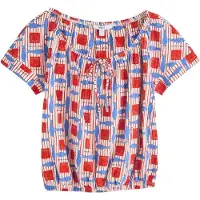 Next Shirts creme / lyseblå / kirsebærsrød