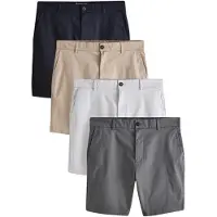 Next Lærredsbukser ecru / navy / cappuccino / mørkegrå