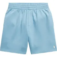Ralph Lauren Polo Ralph Laurentil drenge. 323B18492001 Blå dobbeltstrikkede shorts ((M) 8/9años= 140/149cm), Casual, Bomuld, børnetøj