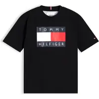 Tommy Hilfiger Heritage Printed Flag T-shirt Med Korte ærmer
