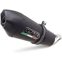 Gpr Exhaust Systems Gp Evo4 Black Titanium Cf Moto 650 Nk 21-22 Ref:cf.2cat.gpan.blt Titanium Homologeret Konusdæmper