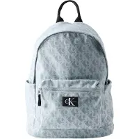 Calvin Klein Jeans Rygsæk 'Kids' Repeat Monogram' blue denim / lyseblå