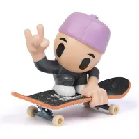 Tech Deck SK8 Crew Character Fingerboard Mini Skateboard Collectible Personaliserade leksaker för barn 5 år gamla (modeller kan variera)