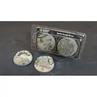 Gamers Grass Bases Round - Urban Warfare 60mm (2 stk.)