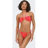 ONLY Bikini 'ONLJULIETTA-MARSEILLE' mandarin / fuchsia / blodrød