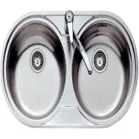 Teka Dr 80 2c Circular Dobbelt Håndvask