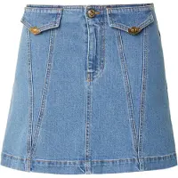 Versace Jeans Couture Nederdel lyseblå
