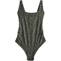 Next Badedragt oliven / sort