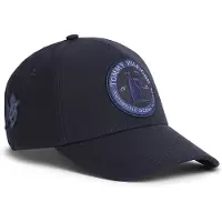 Tommy Hilfiger Hætte 'Logo Patch Six-panel Baseball' marin / koboltblåt