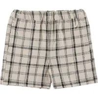 Name it Shorts - NmmHowie - Chateau Gray/CHECK - - 6 år (116) - Shorts
