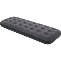 Camping Check Luftmadras - Single 2 - 191x73x22 cm - Grå/Sort - - OneSize - Madras