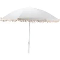 Basics Strandparasol Med Kvaster