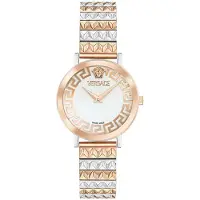 Versace Dameur VE9A00324 Daedalus Sølvfarvet/Rosaguldtonet stål
