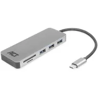 ACT Ac7050 Usb-c Card Reader Hub 0.12 M