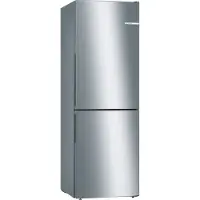 Bosch Serie 4 KGV33VLEA fridge-freezer Freestanding 289 L E Stainless steel