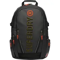 Superdry Superdrytil kvinder. W9110391A Rygsæk i lærred med sort broderi (OSFA), Casual, Polyester