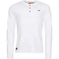 Superdry Vintage Logo Embroidered Mid Weight Henley T-shirt Med Lange ærmer
