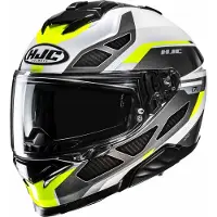 HJC i71 Zest MC3H Integralhjelm Sort/Hvid/Gul XS