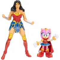 Sonic Amy 7 Cm Wonder Women 15 Cm Figurer