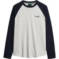 Superdry Essential Logo Baseball 3/4 ærmet T-shirt