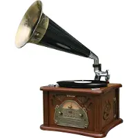Roadstar HIF-1850TUMPK, Brun, Træ, 33,45,78 rpm, AM, FM, MP3, WMA, LCD