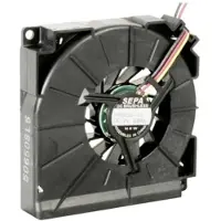 SEPA HYB60A12 Radial ventilator 12 V/DC 7.9 m³/h (L x B x H) 59.5 x 12.5 x 59.5 mm