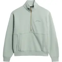 Superdry Superdrytil kvinder. W2012312A Oversize sweatshirt grøn (M), Casual, Genanvendt polister, Bæredygtig