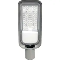 V-TAC 50W LED gatvės šviestuvas, pilkas, 4000K